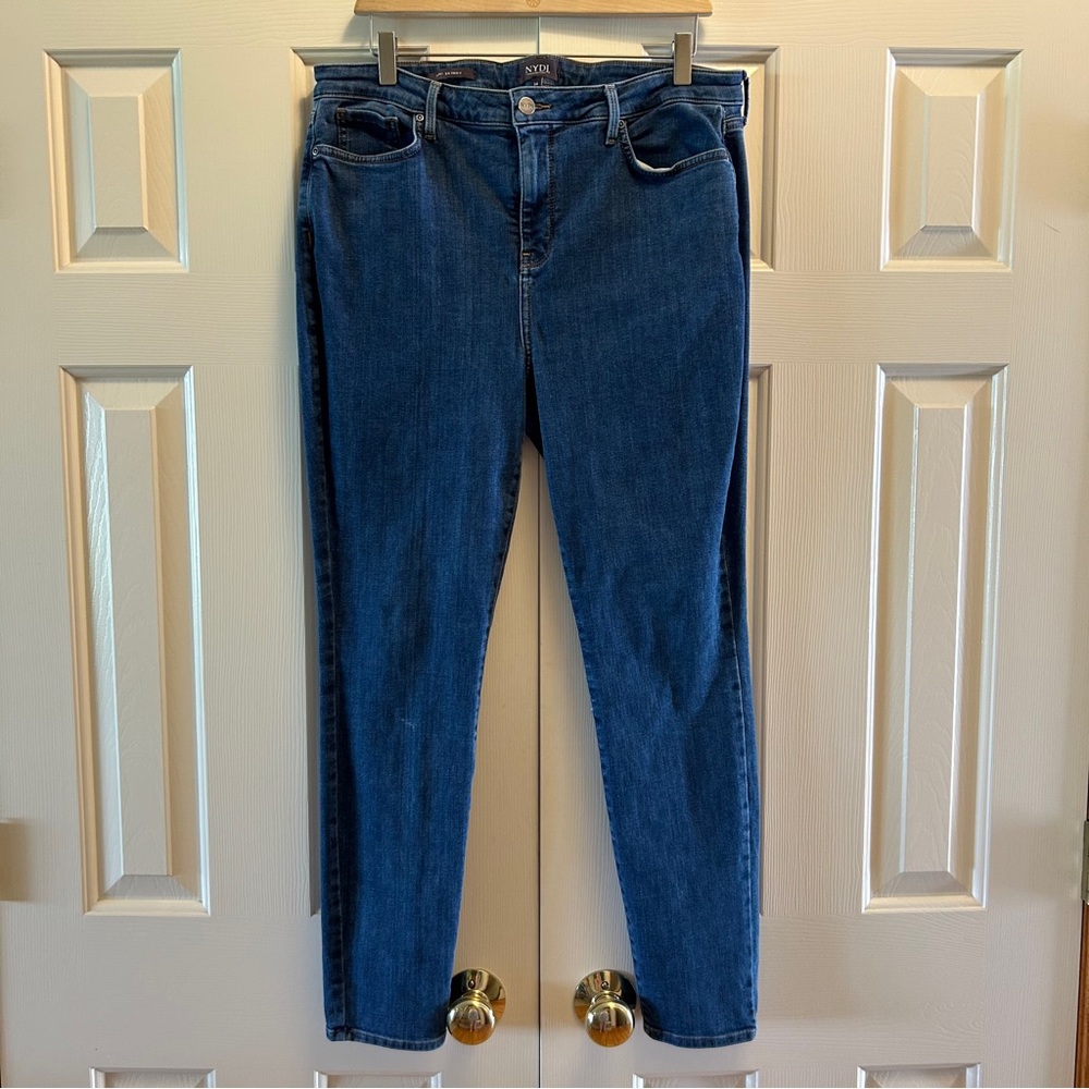 NYDJ Blue Denim Ami Skinny Jeans